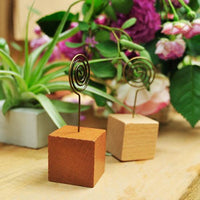 Eco-Friendly Wood Memo Pincer Clip