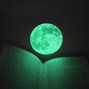 30cm Large Moon Glow in the Dark Wall Sticker