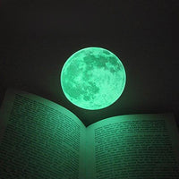 30cm Large Moon Glow in the Dark Wall Sticker