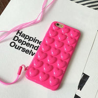 Heart Soft Candy Case ( 4 Colors )