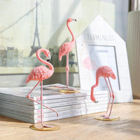 Pink Flamingo Figure Home Decor
