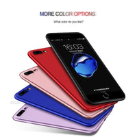 Luxury Matte Soft Silicon Case ( 5 Colors )