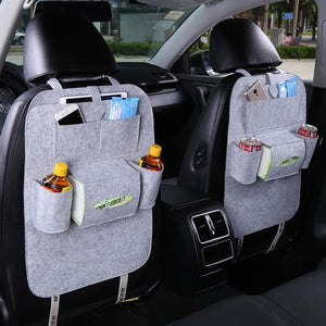 Car Back Seat Storage Organizer ( 7 Tough & Elegant Colors )