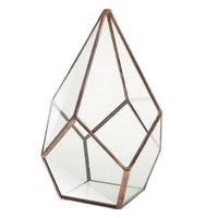Succulent Diamond Glass Geometric Terrarium
