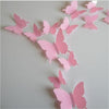 23 Variants Butterfly Decals 3D Wall Stickers ( 12 Pcs/Lot )