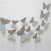 23 Variants Butterfly Decals 3D Wall Stickers ( 12 Pcs/Lot )