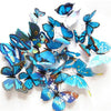 23 Variants Butterfly Decals 3D Wall Stickers ( 12 Pcs/Lot )