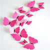 23 Variants Butterfly Decals 3D Wall Stickers ( 12 Pcs/Lot )