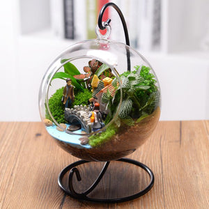 Glass Stand Round Terrarium