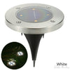 Solar Garden Disc Lights