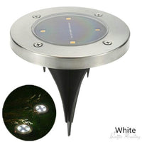 Solar Garden Disc Lights