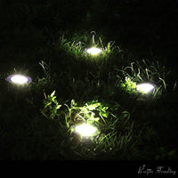 Solar Garden Disc Lights