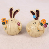 Cute Resin Rabbit Home Decoration ( 5 Variants )