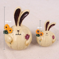 Cute Resin Rabbit Home Decoration ( 5 Variants )