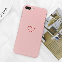 Minimal Heart Case ( 2 Colors )