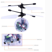 VICIVIYA RC Toy EpochAir RC Flying Ball RC Drone Helicopter Ball Built-in With Shinning LED Lighting for Kids