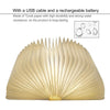 Wooden LED Book Lamp