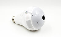360 Degree Wireless IP Security Bulb Camera