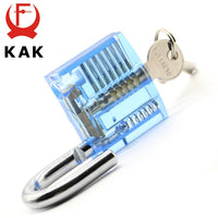 Transparent Lock Picking Practicing Set