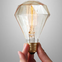Diamond Edison Bulb