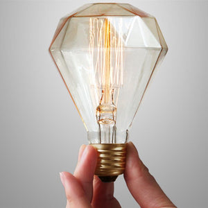 Diamond Edison Bulb