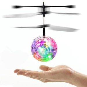VICIVIYA RC Toy EpochAir RC Flying Ball RC Drone Helicopter Ball Built-in With Shinning LED Lighting for Kids