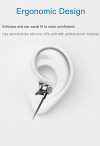 4D Surround Bass Metal Earphones