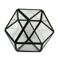 Squared Triangle Symmetry - Terrarium Jar