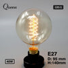 Spiral Fuse Edison Bulb