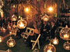 Clear Glass Candle Holders ( 10 pcs Set )