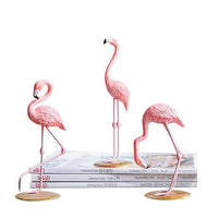 Pink Flamingo Figure Home Decor