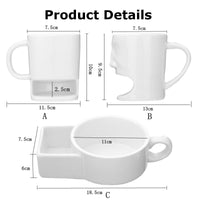 Face Shaped Ceramic Mugs