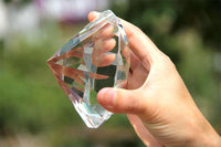 6cm Clear Crystal Diamond Paperweight