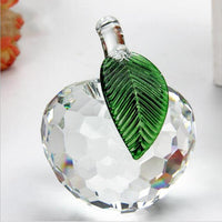 Crystal Cut Apple Paperweight ( 7 Variants )